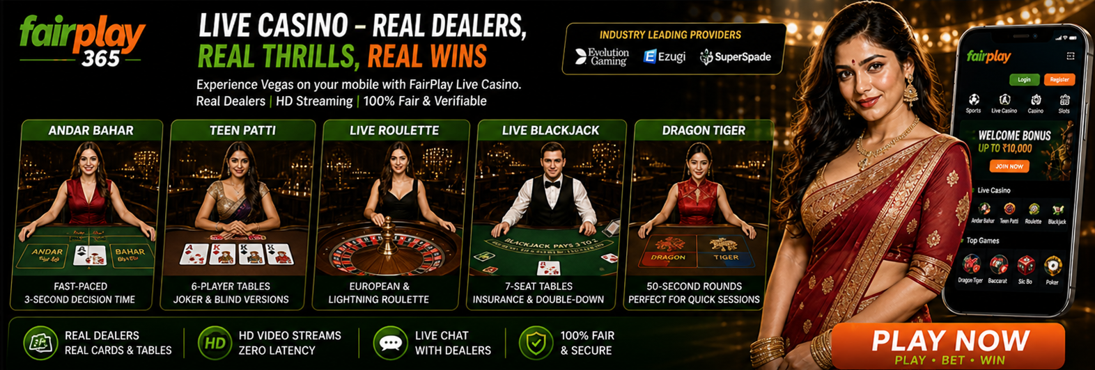 fairplay365 - live casino game 200 plus games play and win with fairplay365.network