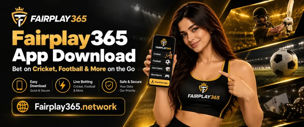 Fairplay365 App download hero image banner by Fairplay365.network